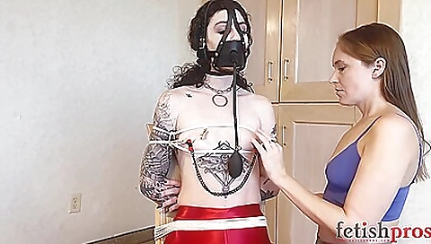 Suc shy brunette and sexy lingerie