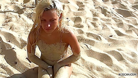 Hot asian dildo fucks her tight ass