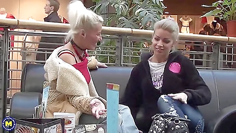 A First Old Lesbian Date Turns Out Hot - Isolda And Britney